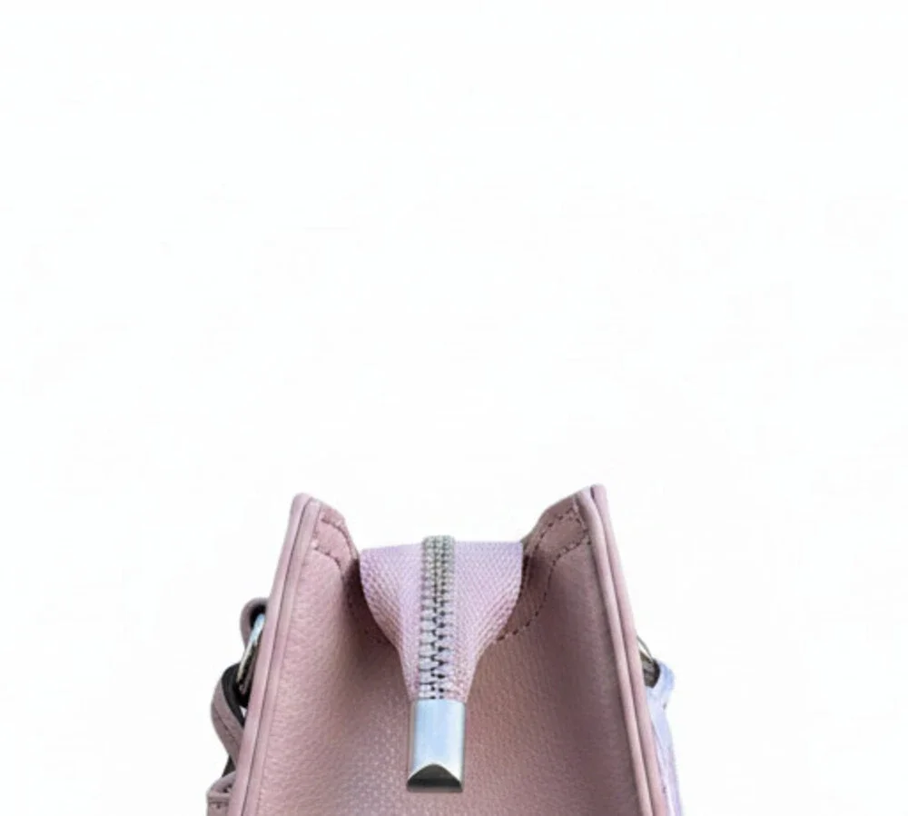 La Terre Light Pink Satchel Purse